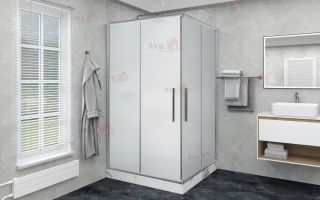 Душевой уголок AvaCan KС 80-90 MT хром